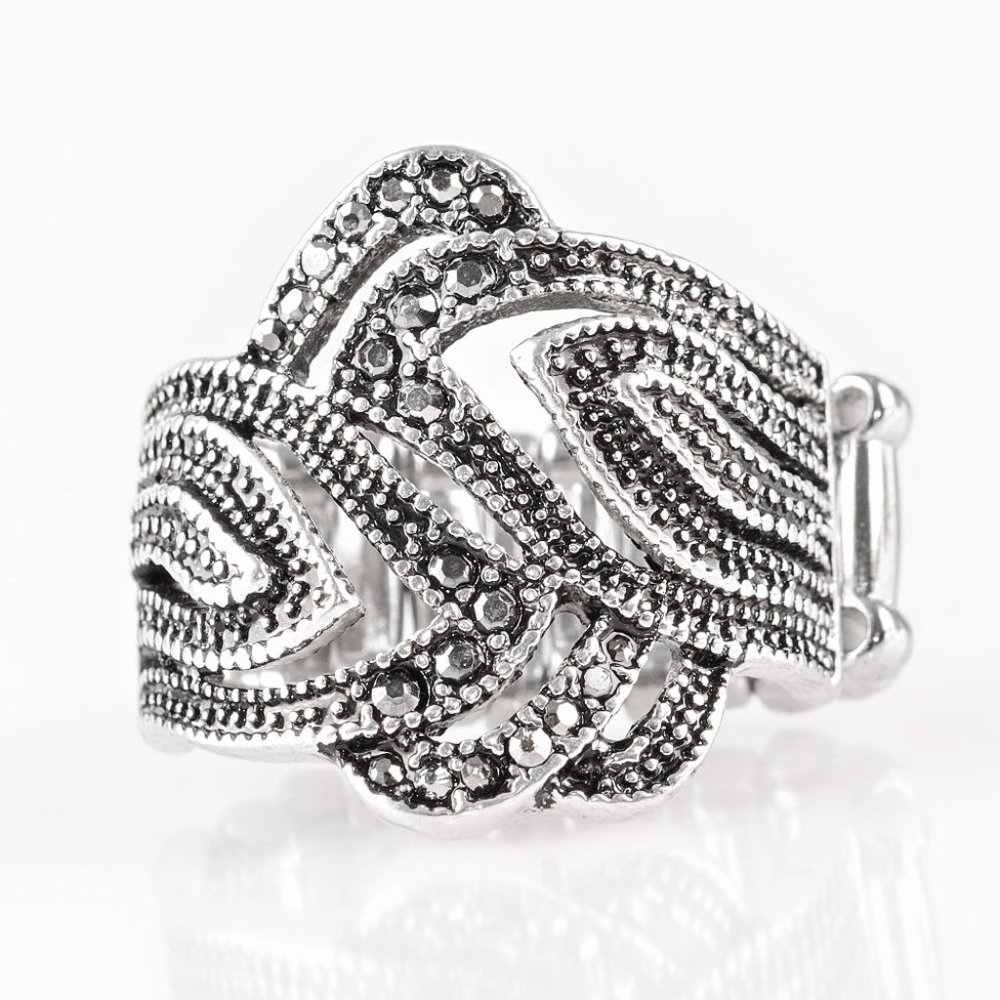 Paparazzi Fire and Ice Silver Ring